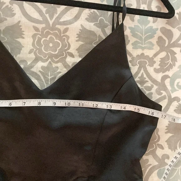 Lumiere Silky Wide Leg Romper, Large - Picture 8 of 10